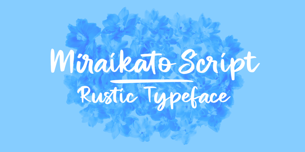 Miraikato Script Font Free Download